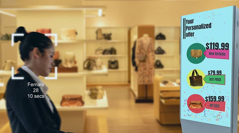 digital signage with artificial intelligence